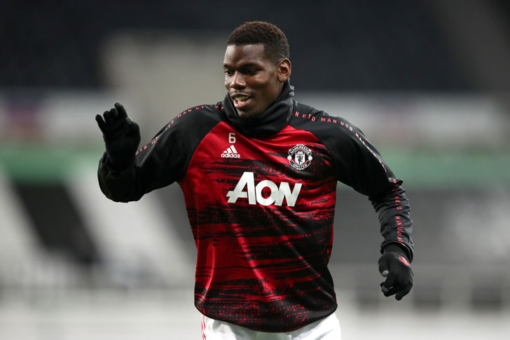 Manchester United midfielder Paul Pogba