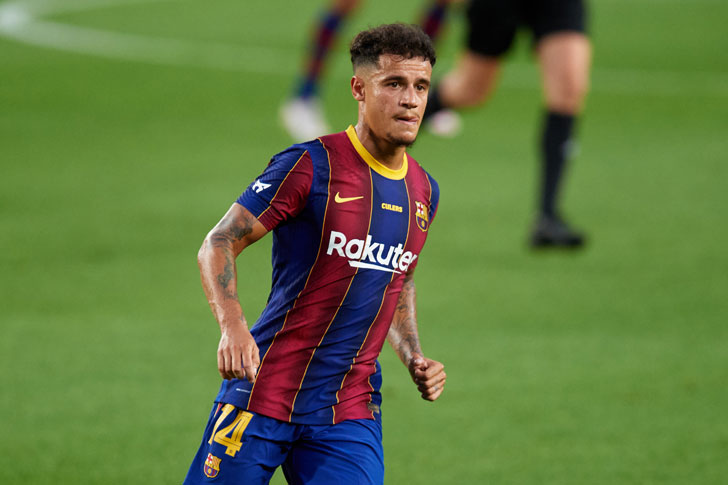 Philippe Coutinho of Barcelona Philippe Coutinho of Barcelona