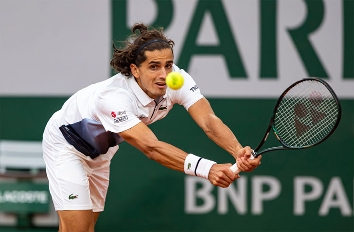 Pierre-Hugues Herbert in action