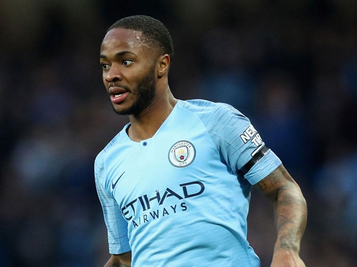 Manchester City forward Raheem Sterling