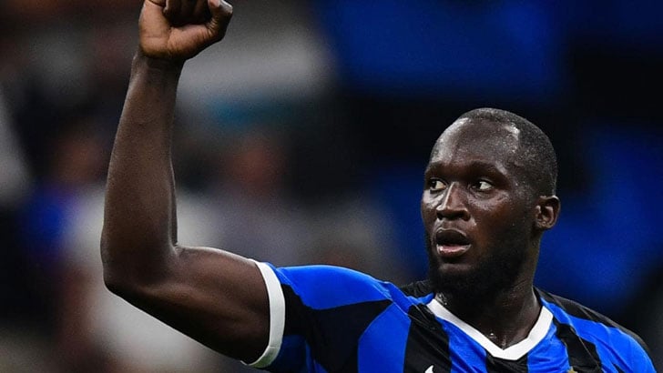 Romelu Lukaku in action for Inter