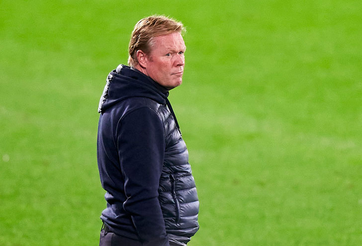 Ronald Koeman - Barcelona manager Ronald Koeman - Barcelona manager