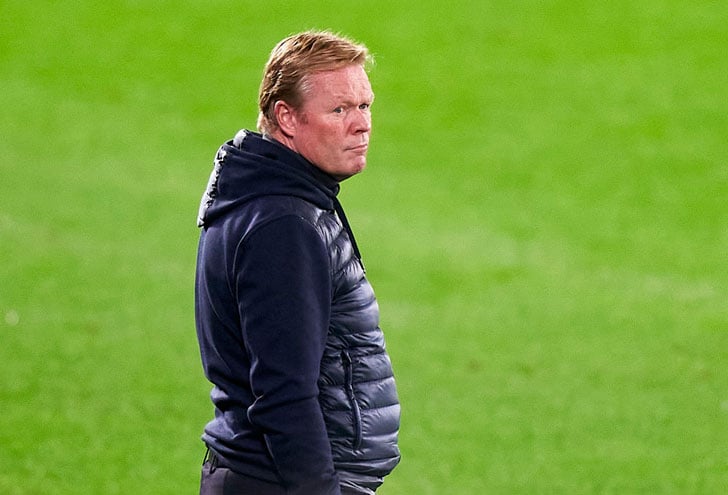 Ronald Koeman - Barcelona manager Ronald Koeman - Barcelona manager