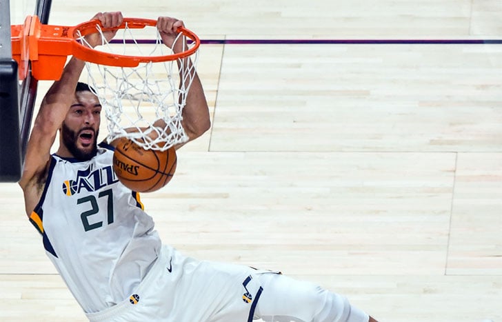 Utah Jazz centre Rudy Gobert