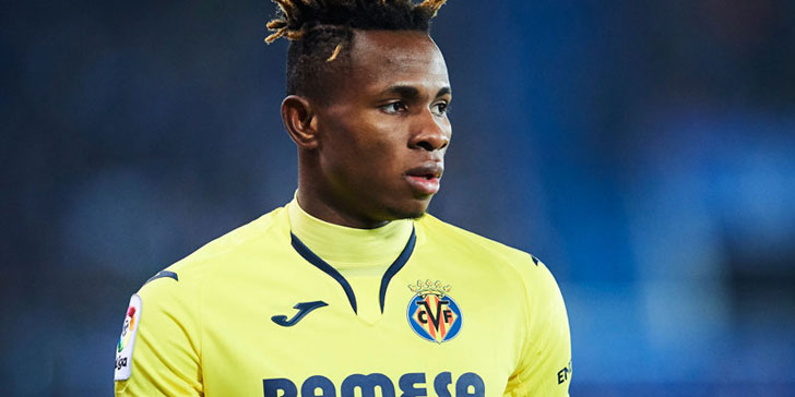 Samuel Chukwueze of Villarreal Samuel Chukwueze of Villarreal