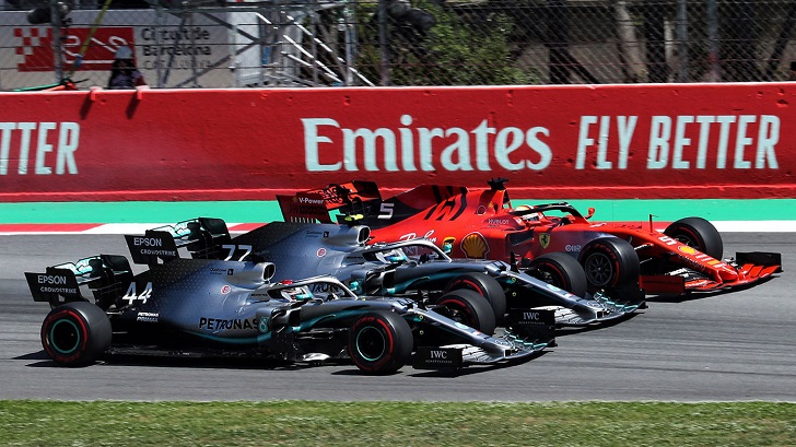The Ferraris have been way off the race pace of pack-leaders Mercedes