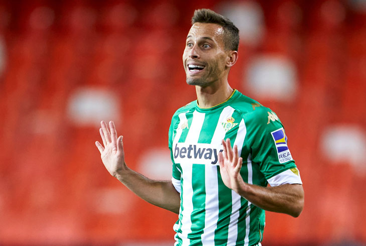 Sergio Canales of Betis Sergio Canales of Betis