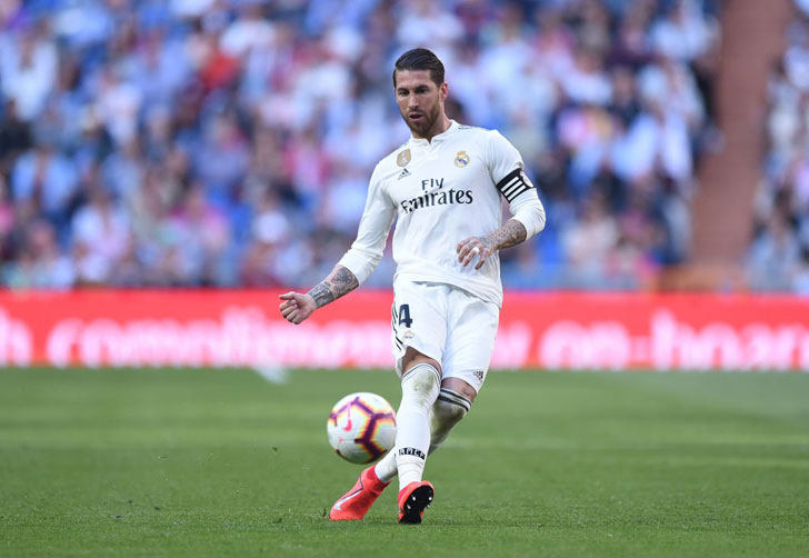 Sergio Ramos of Real Madrid