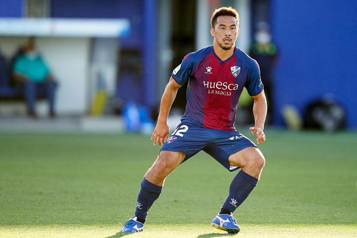 Shinji Okazaki of Huesca