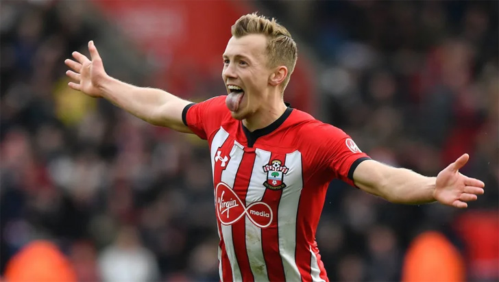 Southampton midfielder James Ward-Prowse