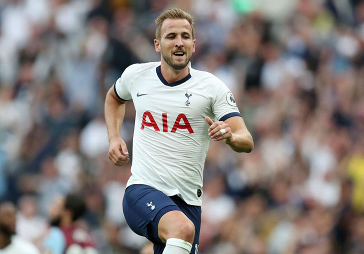 Tottenham striker Harry Kane