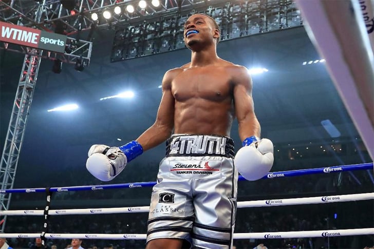 Undefeated welterweight Errol Spence Jr.