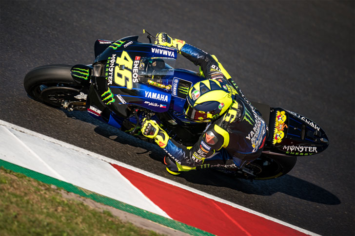 Valentino Rossi of Petronas Yamaha SRT Valentino Rossi of Petronas Yamaha SRT