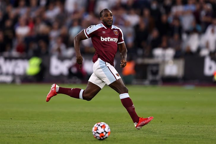 West Ham United forward Michail Antonio