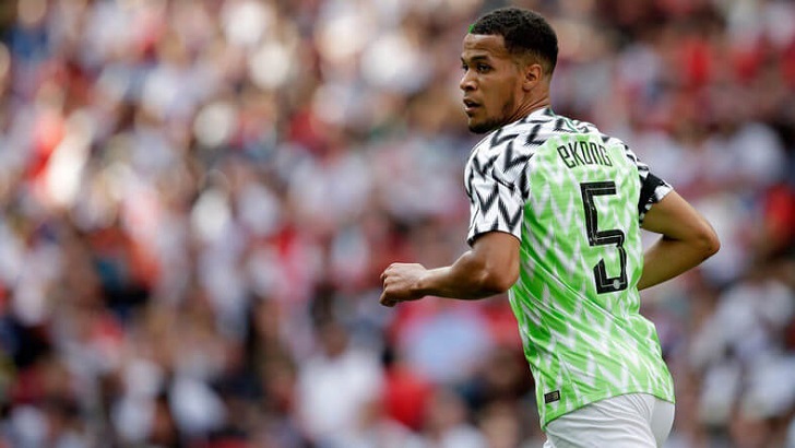 William Troost-Ekong in action for Nigeria