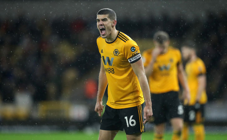 Wolves captain Conor Coady Wolves captain Conor Coady
