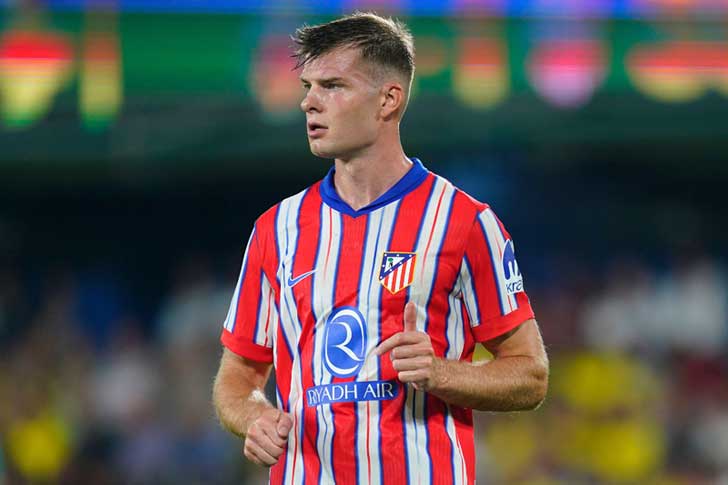 Alexander Sorloth of Atletico Madrid
