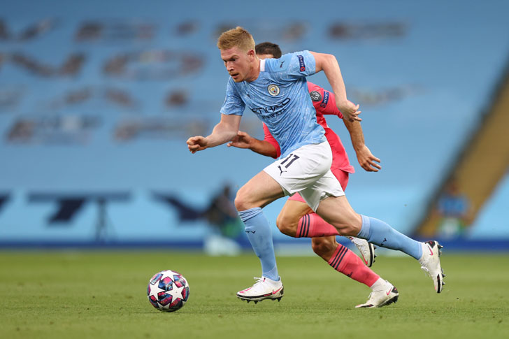 Kevin de Bruyne of Manchester City